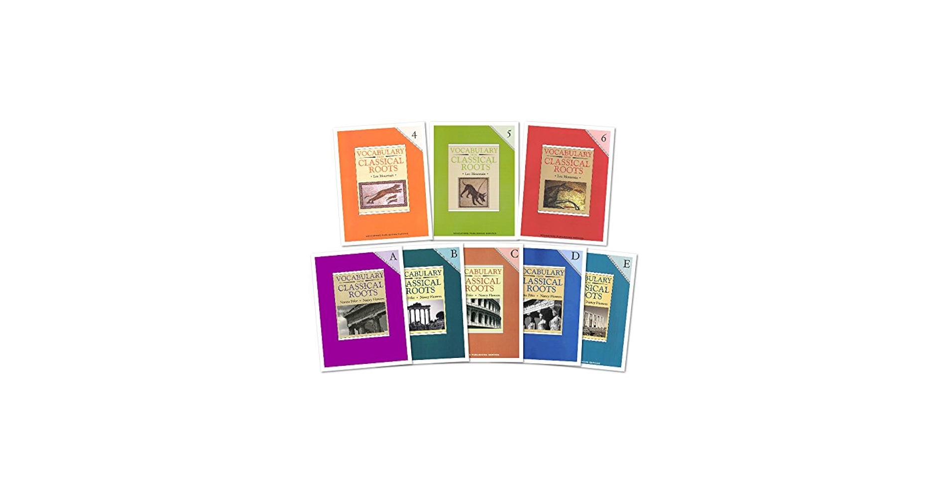 Vocabulary from Classical Roots Complete 8 Books SET - Book 4, 5