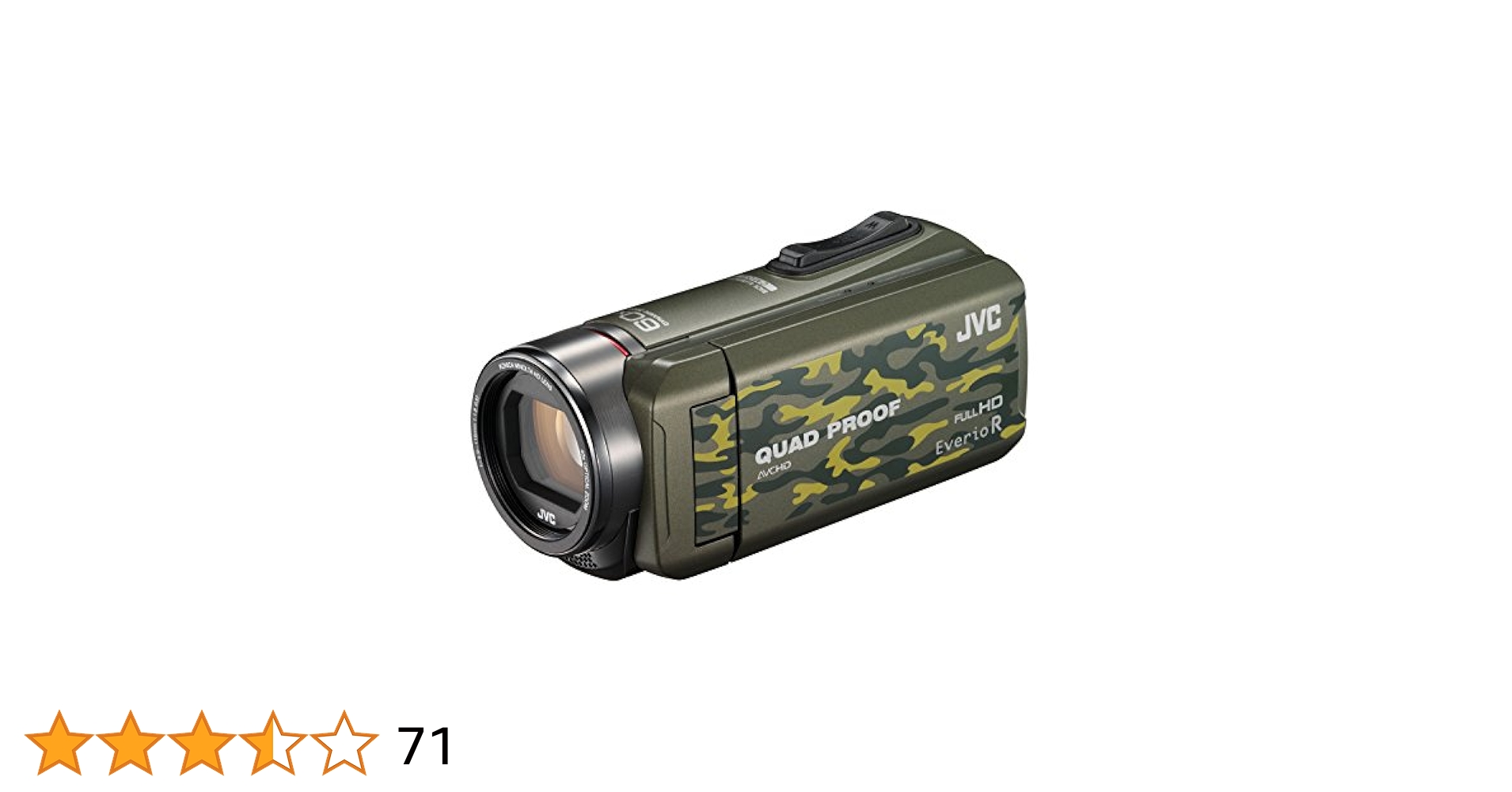 JVC GZ-R400-G Everio R カモフラージュ ビデオカメラ 【公式通販】