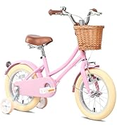 Amazon | Glerc 女の子自転車 可愛い小中学生自転車 シティーサイクル