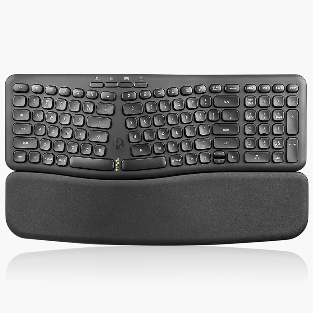 Amazon | Perixx PERIBOARD-636BUS ワイヤレスエルゴノミクス英語配列