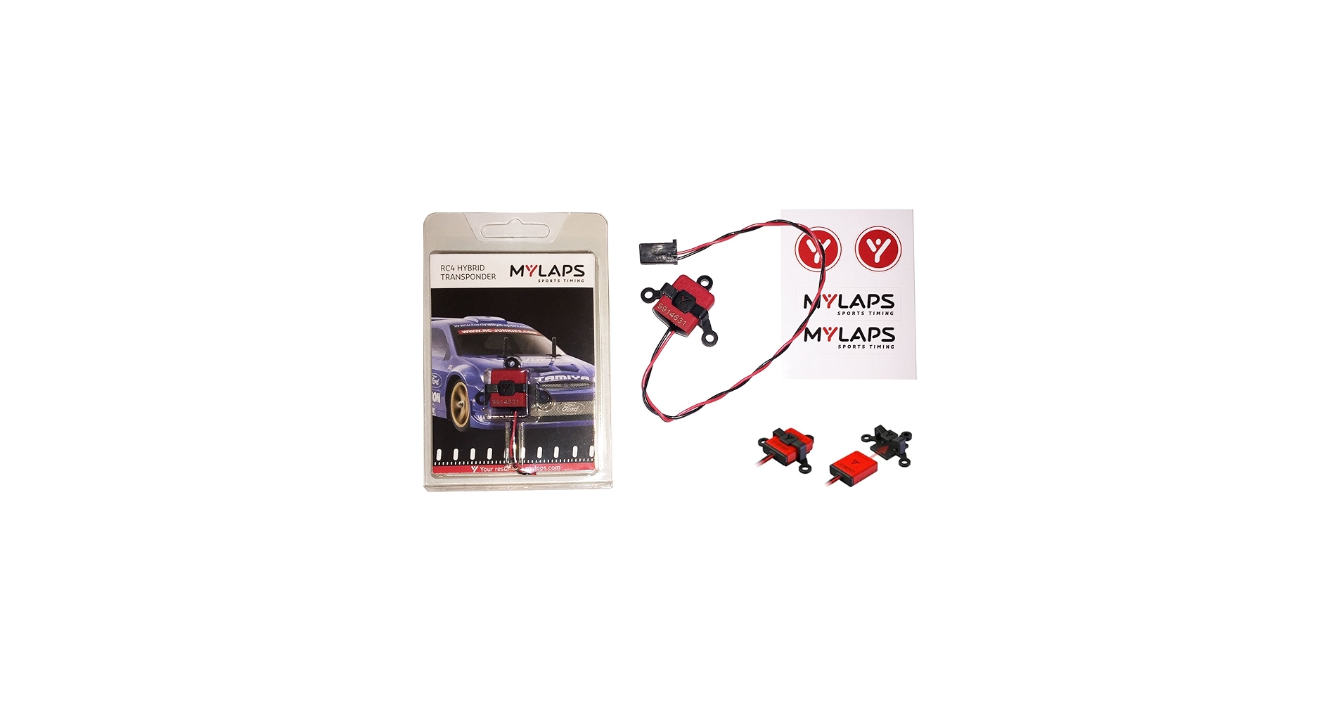 Amazon | MyLaps RC4 ハイブリッド(2線式) R/Cカー用トランスポンダー