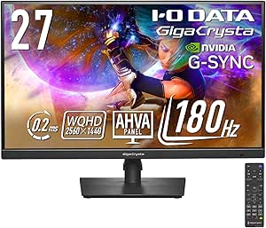 Acouto 2K モバイルモニター 18インチ 144Hz高速応答 1msゲーミング