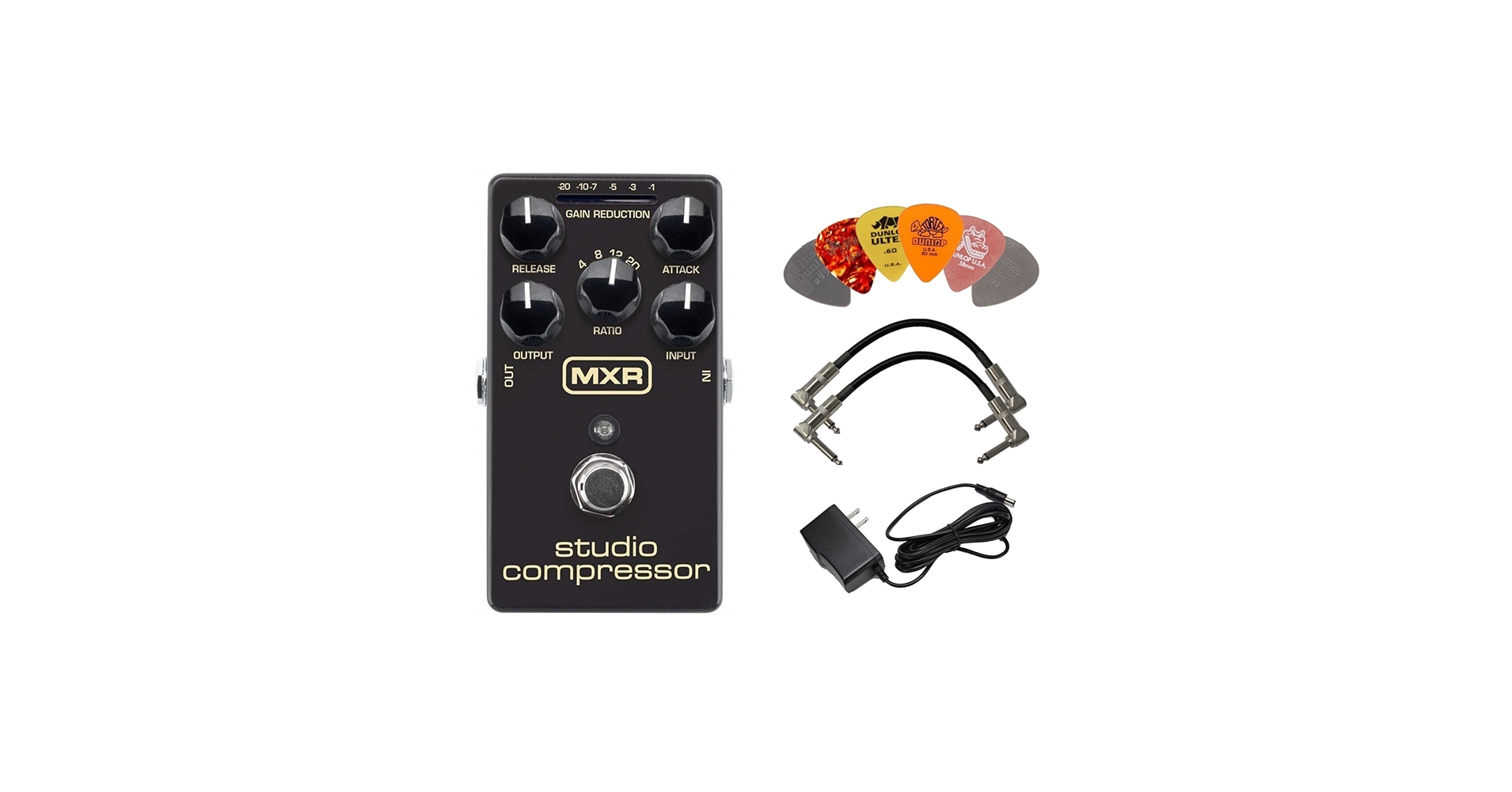 Amazon.com: MXR M76 Studio Compressor Analog Guitar Effect Pedal +