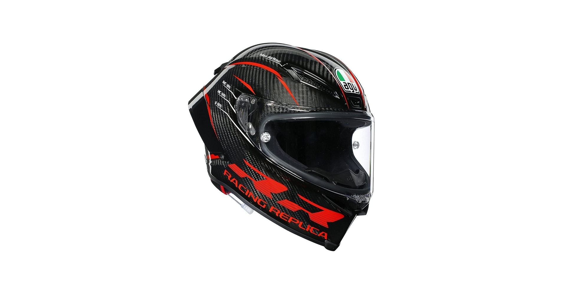 AGV Pista GP RR - Performance - Gloss Carbon Black Red