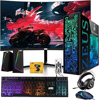 Amazon.com: TechMagnet Gaming Desktop PC, Intel i5 6th Gen, Zeus