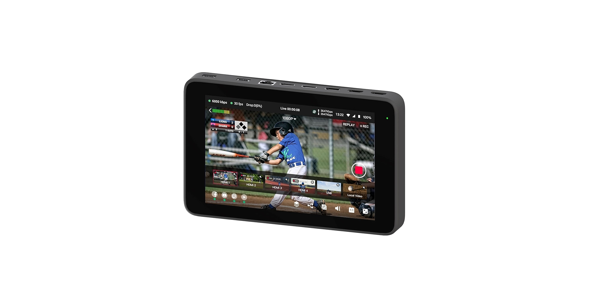 Amazon.co.jp: YoloLiv YoloBox Ultra モバイルライブストリーミング