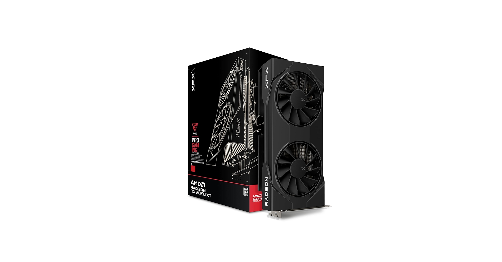 Amazon.com: XFX Swift AMD Radeon RX 9060 XT OC Gaming Edition with