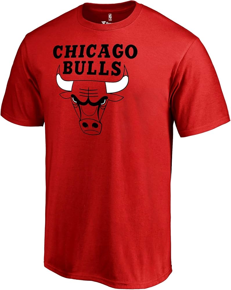 Amazon.co.jp: Fanatics Tシャツ NBA シカゴ・ブルズ プライマリ ロゴ