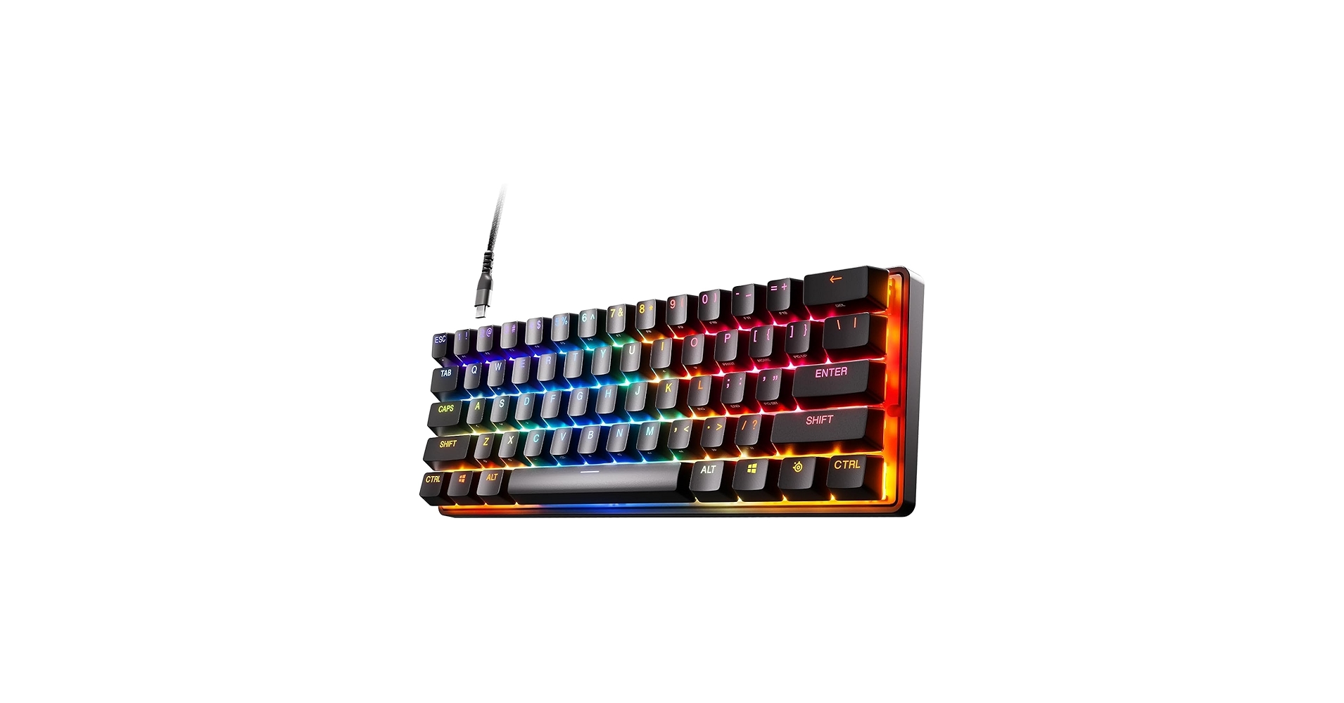 Amazon.co.jp: SteelSeries ゲーミングキーボード ミニサイズ Apex Pro
