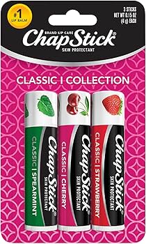 Amazon.com: ChapStick Lip Care Set, Classic Collection 3-Pack