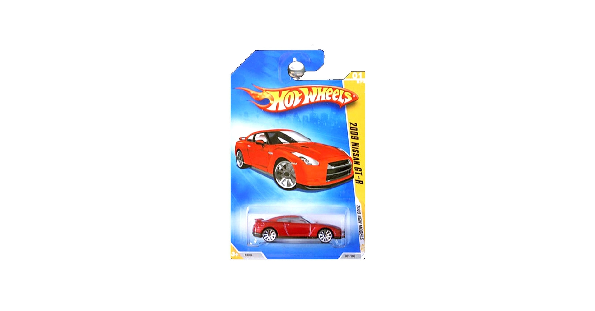 Amazon.com: Hot Wheels 2009 New Models Red 2009 Nissan GT-R 1:64