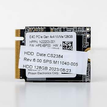 Amazon | EMPOWERED PC PHISON SSD 128GB PCIe 4.0 NVMe 2230 Gen 4
