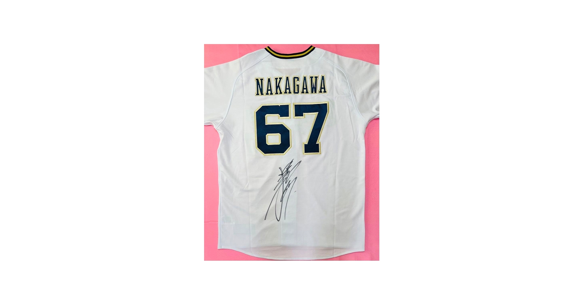 Amazon.co.jp: オリックスバファローズ 中川圭太選手 直筆サイン入り