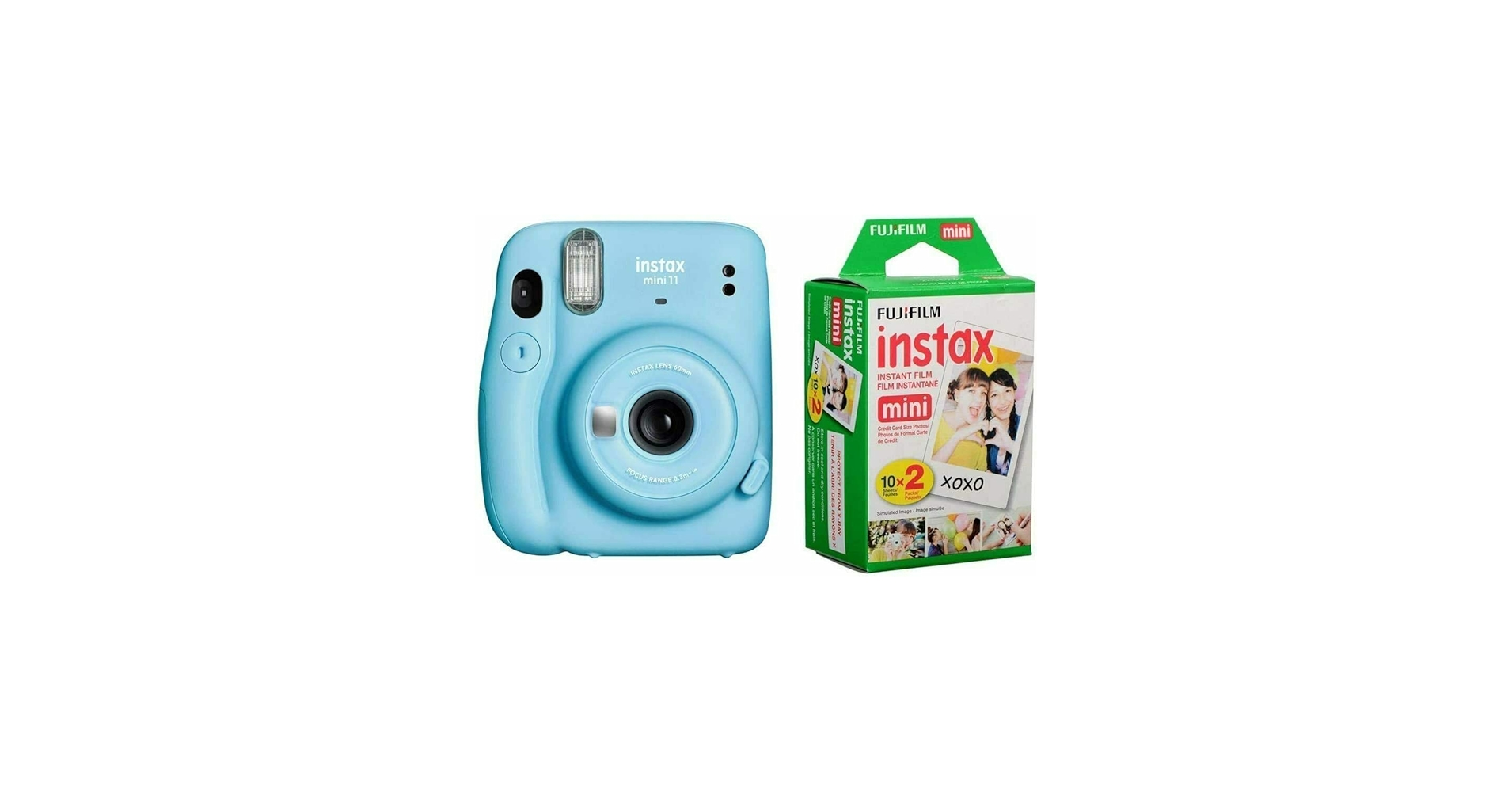Amazon.com : Fujifilm Instax Mini 11 Instant Film Camera, Sky Blue
