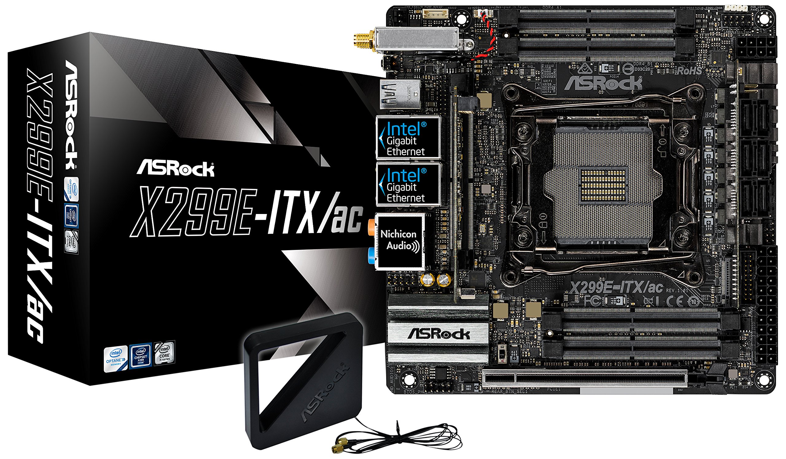 Amazon | ASRock Intel X299 チップセット搭載 Mini-ITX マザーボード