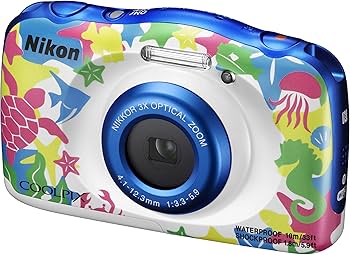 Amazon.com : Nikon digital camera COOLPIX W100 (Marin)(Japan