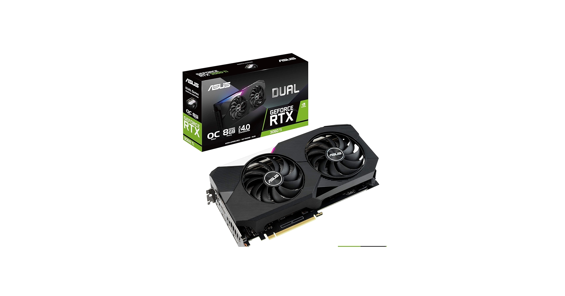 Amazon.com: ASUS Dual NVIDIA GeForce RTX 3060 Ti OC Edition Gaming