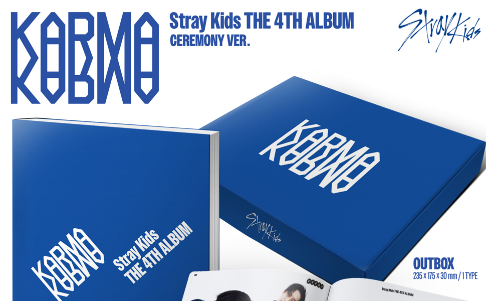 Amazon.com: Stray Kids KARMA 4th Album (CEREMONY Ver.) : Home