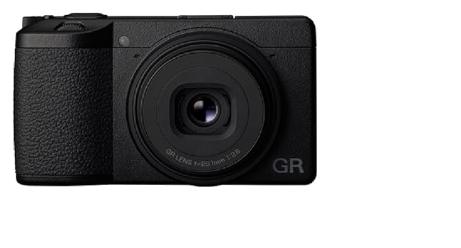 Amazon.com : Ricoh GR IIIx, Black, Digital Compact Camera with