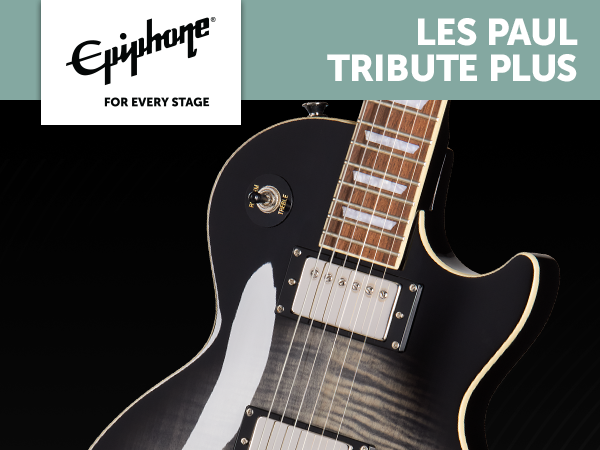 Amazon.com: Epiphone Inspired By Gibson Les Paul Tribute Plus