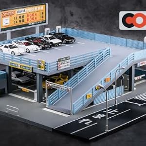 Amazon | 1/64 拓意 立体駐車場 ジオラマ | ミニカー・ダイキャスト