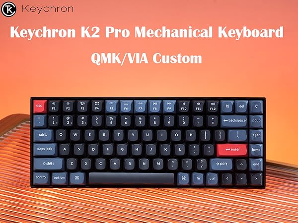 Amazon.com: Keychron K2 Pro 75% Layout Custom Wireless Mechanical