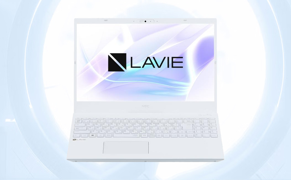 Amazon.co.jp: ノートパソコン 15.6型 パールホワイト NEC PC-N156CGAW