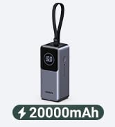 Amazon | UGREEN モバイルバッテリー (20000mAh・130W) 3ポート USB-C