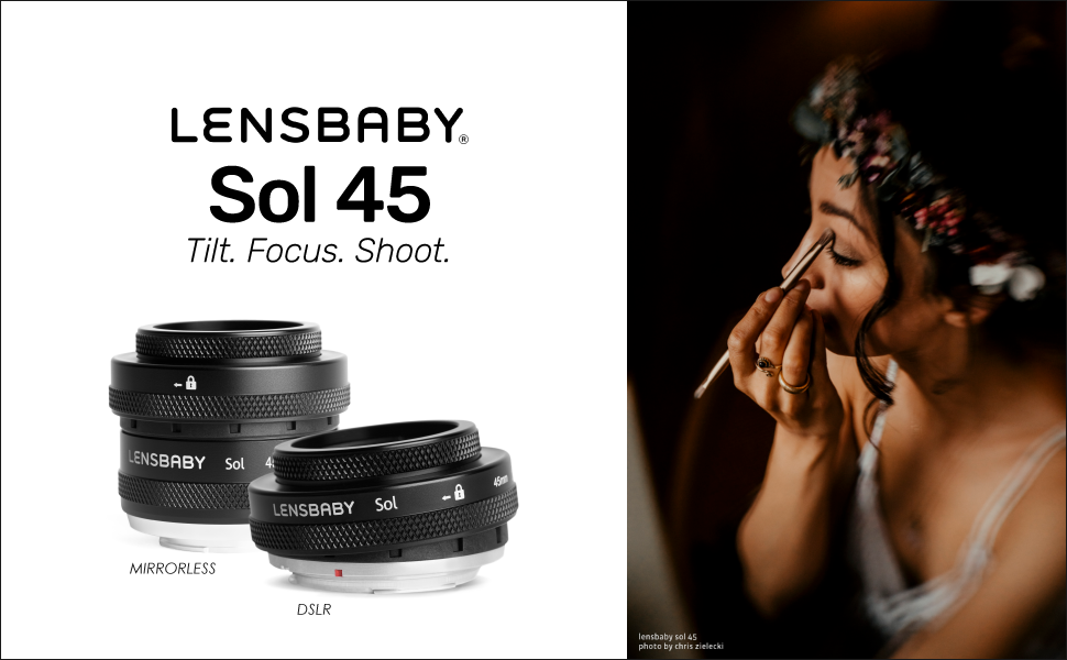 Amazon.co.jp: Lensbaby ティルトレンズ SOL 45 45mm F3.5 キヤノンEF