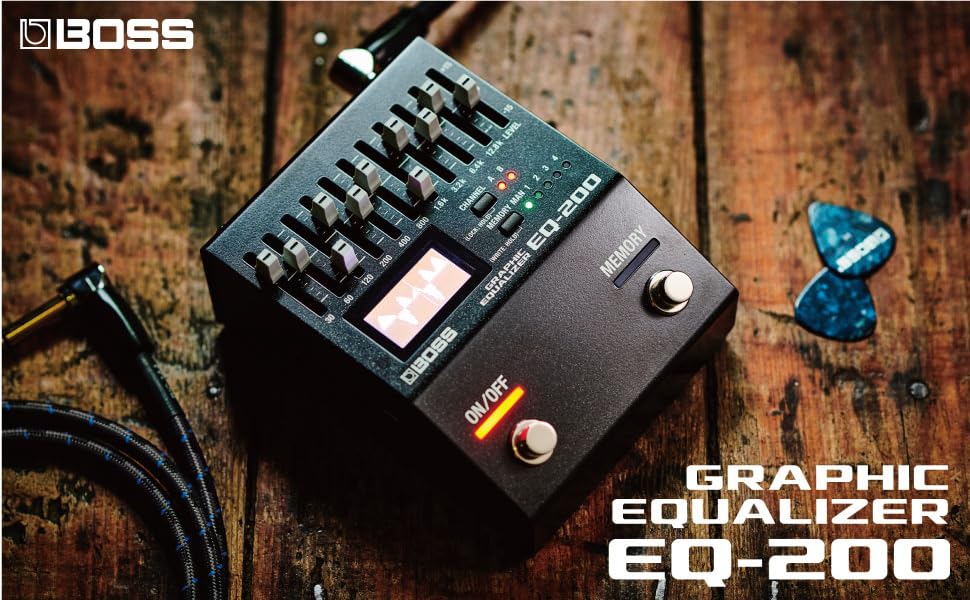 Amazon | BOSS ボス EQ-200 グラフィックイコライザー 2系統の10バンド