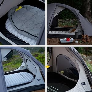Amazon.co.jp: Soomloom2人用軽量魚脊型テントVariable2Pインナーと