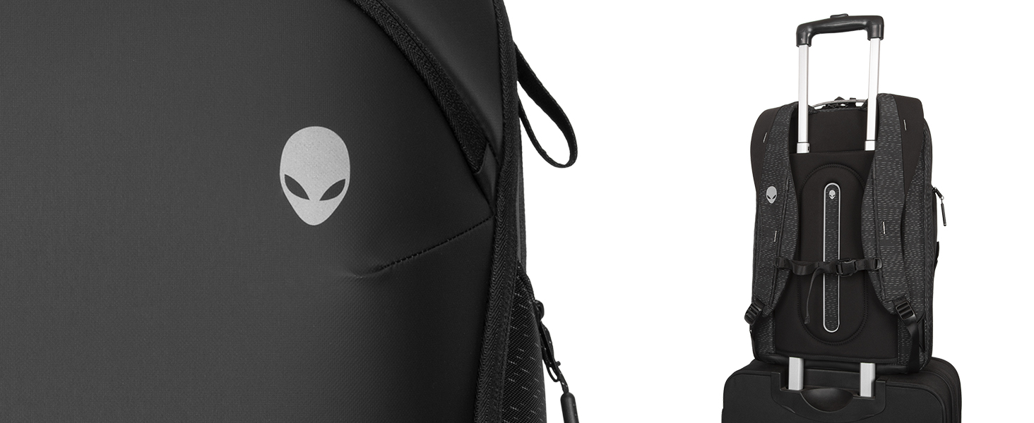 New Dell Alienware Horizon Travel Backpack Black Fits up to 17