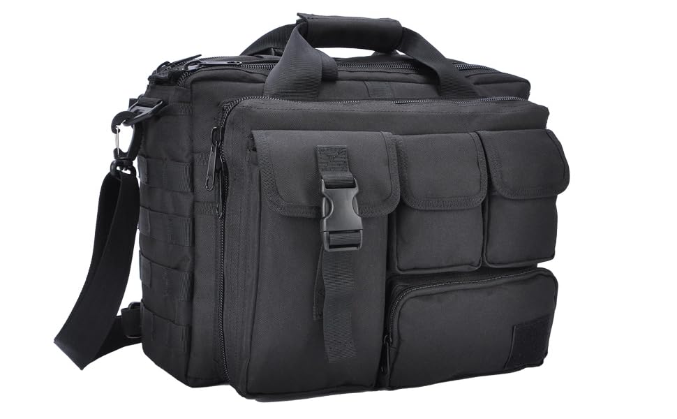 Amazon.com: xjmbyoo Tactical Briefcase, tactical computer bag 14