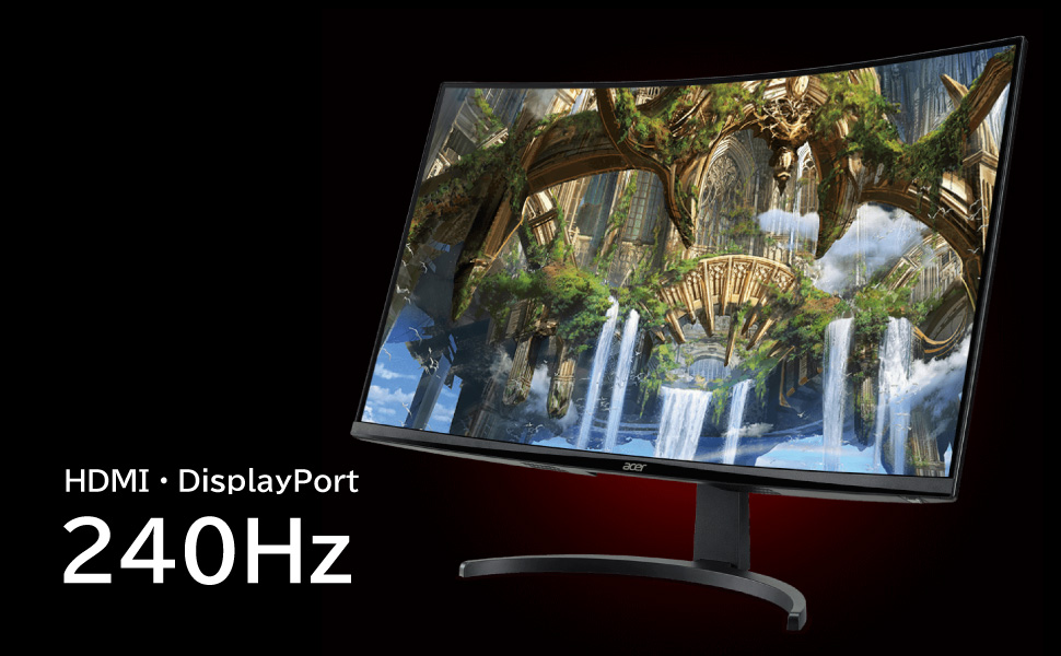 Amazon.co.jp: Acer Nitro 湾曲 ゲーミングモニター 31.5インチ フルHD
