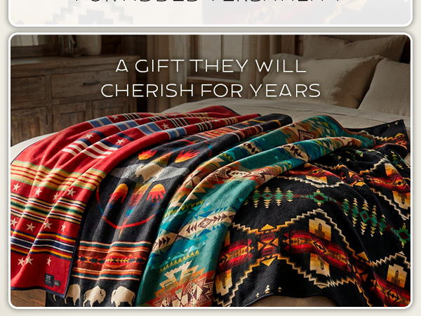 Amazon.com: Pendleton Jacquard Napped Throw Blanket 64
