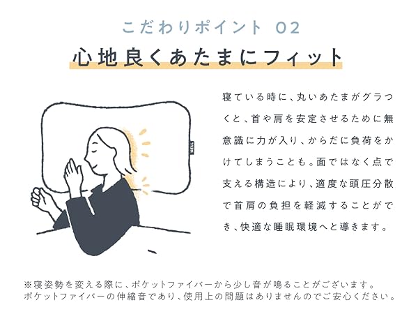 Amazon｜【公式】 NELL（ネル） まくら NELL グレー 120日間トライアル