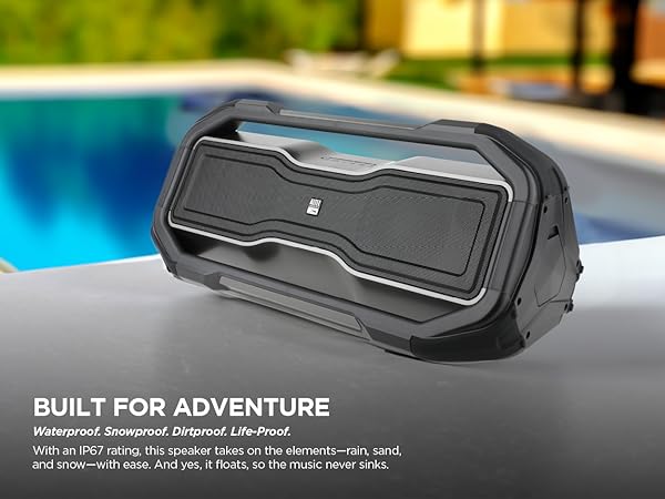 Amazon.com: Altec Lansing ROCKBOX XL Wireless Bluetooth Speaker