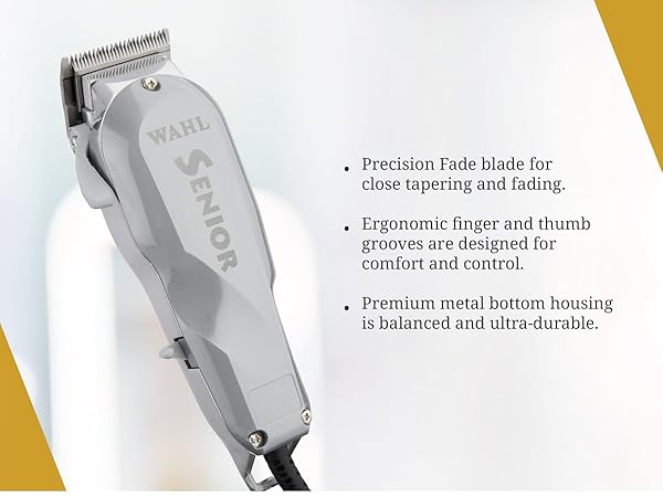 Amazon.com: Wahl Professional Senior Clipper, V9000 Motor, Corded