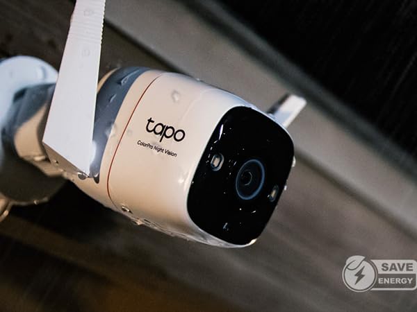 Amazon.co.jp: TP-Link Tapo 屋外カメラ WiFi ネットワークカメラ 防犯