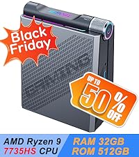 Amazon.co.jp: ミニPC AMD Ryzen 5 5625U mini pc 16GB 512GB M.2 NVME