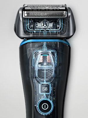Amazon | ブラウン メンズ電気シェーバー シリーズ8 4カットシステム