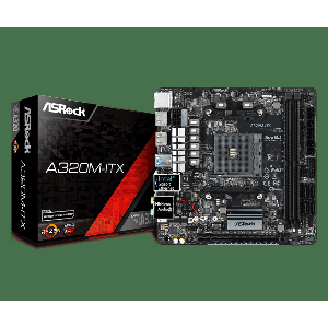Amazon | ASRock AMD A320チップセット搭載 Mini-ITXマザーボード