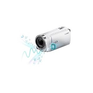Amazon | SONY ビデオカメラ HDR-CX485 32GB 光学30倍 ホワイト