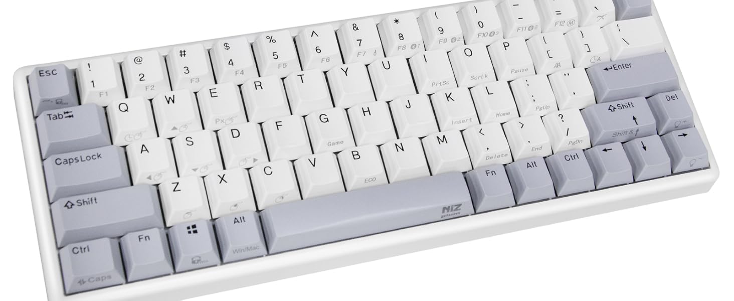Amazon.co.jp: NiZ 静電容量無接点方式 パソコン用キーボード