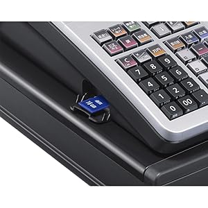 Amazon | カシオ レジスター 4部門 飲食店向け 小型 ドロア TK-400-BK