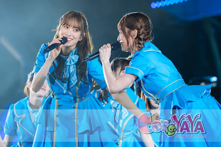 日向坂46 4回目のひな誕祭オープニング衣装2023 日向坂CA風青い制服