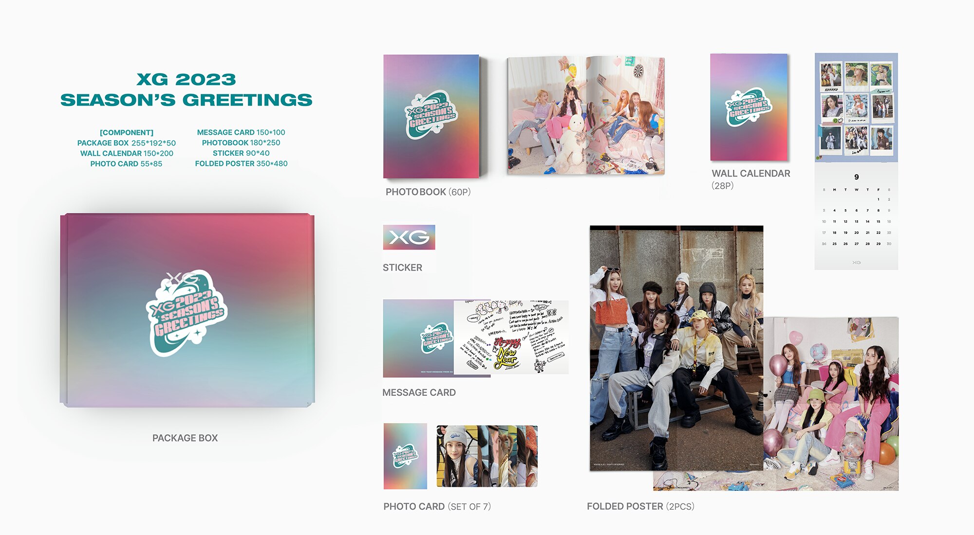 XG 2023 SEASON'S GREETINGS' launch details! - NEWS | XG - Official