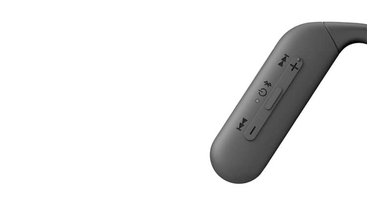 Buy SONY Float Run Open-Ear Wireless Headphones WI-OE610 - Black