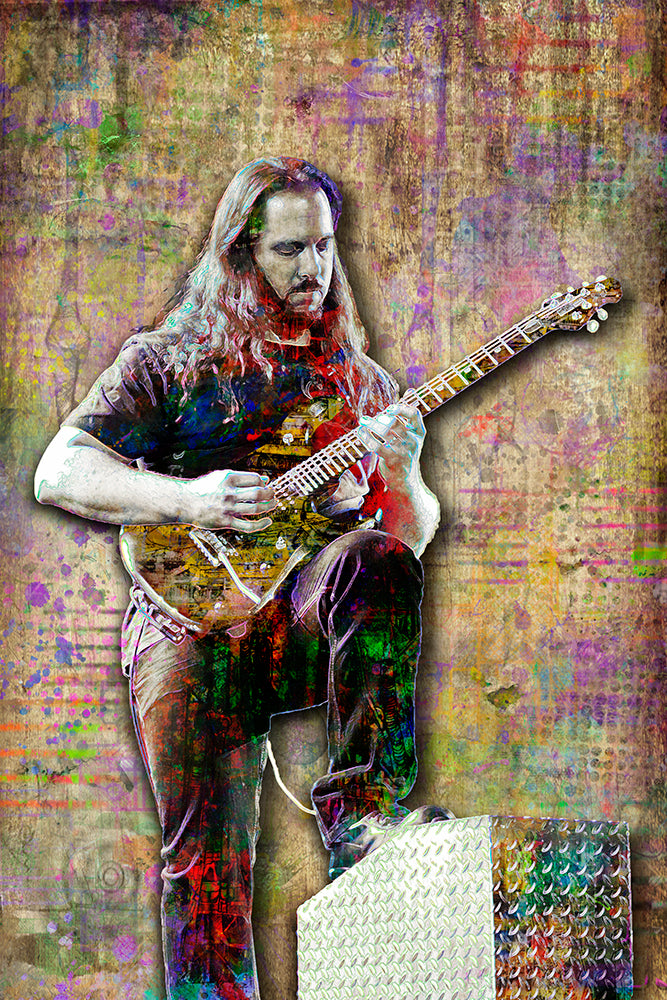 Dream Theater Poster, John Petrucci of Dream Theatre Gift, John