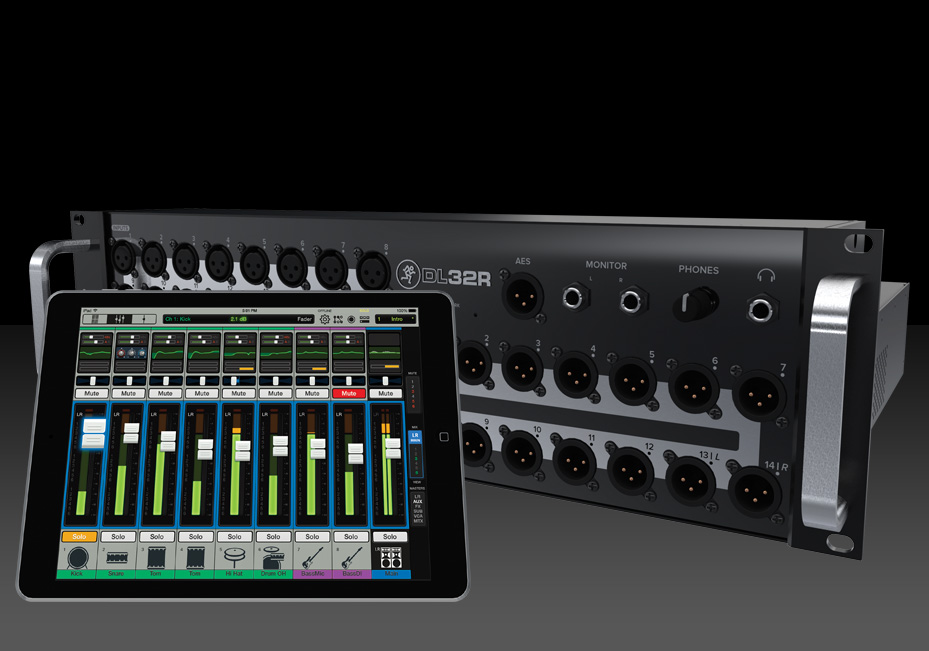 Mackie DL32R | 32-Channel Wireless Digital Mixer with iPad Control
